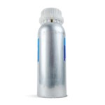 Dushey Back of Bottle Broad Spectrum CBD Distillate 80% 1KG cannister / bulk on white background