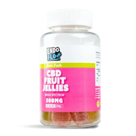 EndoFlo Cali Coast CBD Gummies 500mg Angle Shot