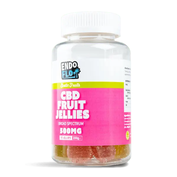 EndoFlo Cali Coast CBD Gummies 500mg Angle Shot